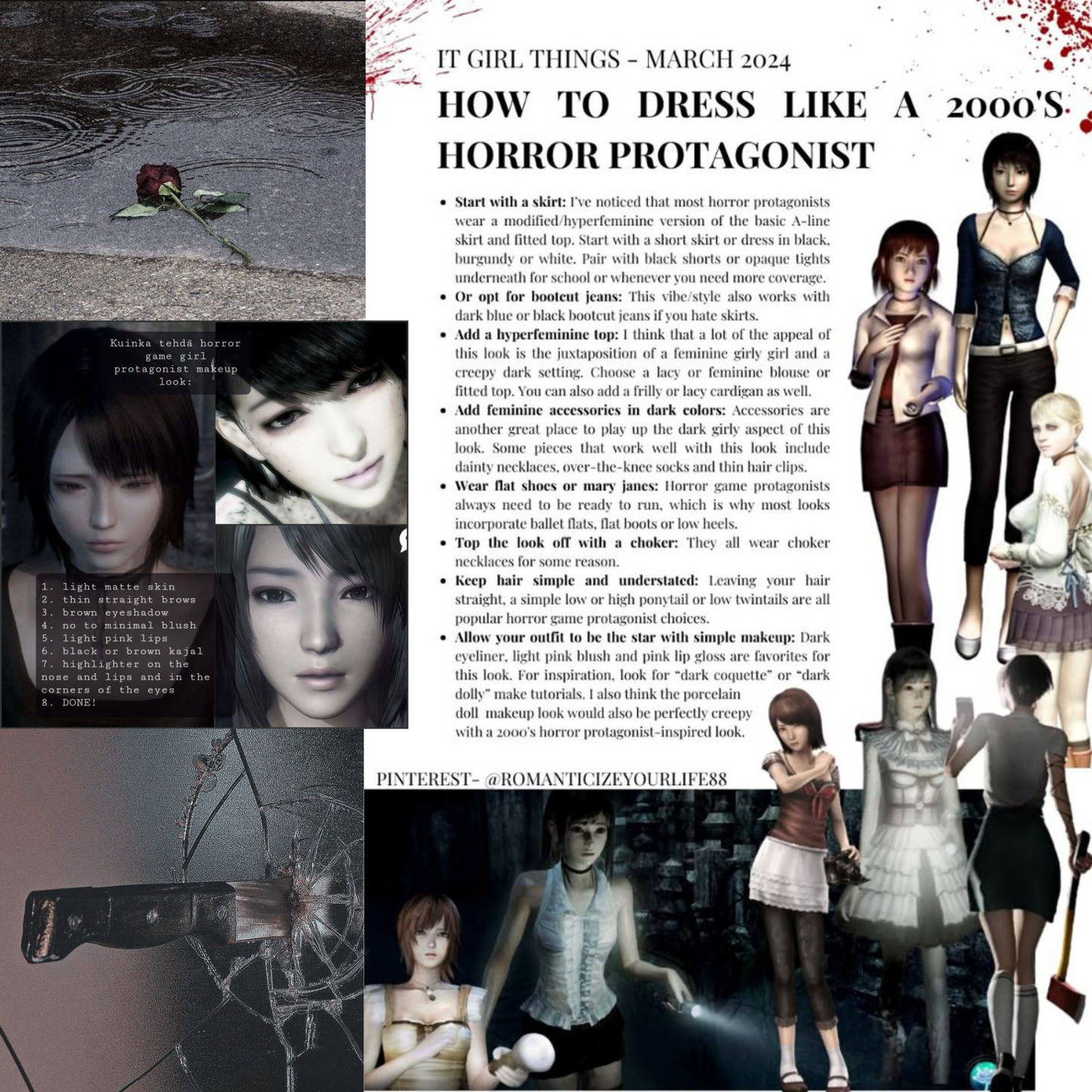 Horror Protagonist Mystery Style Bundle image 3