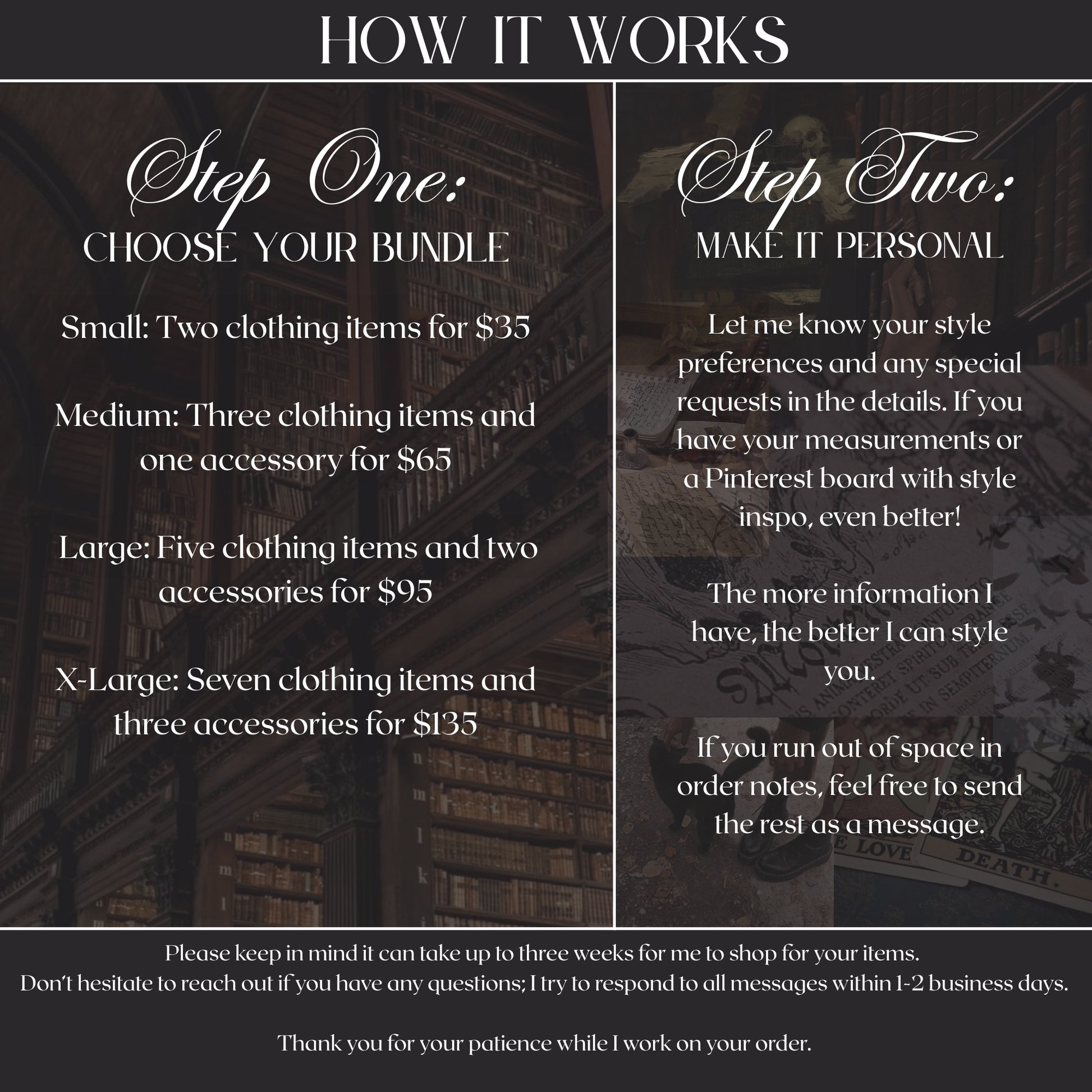 Dark Academia Mystery Style Bundle image 2