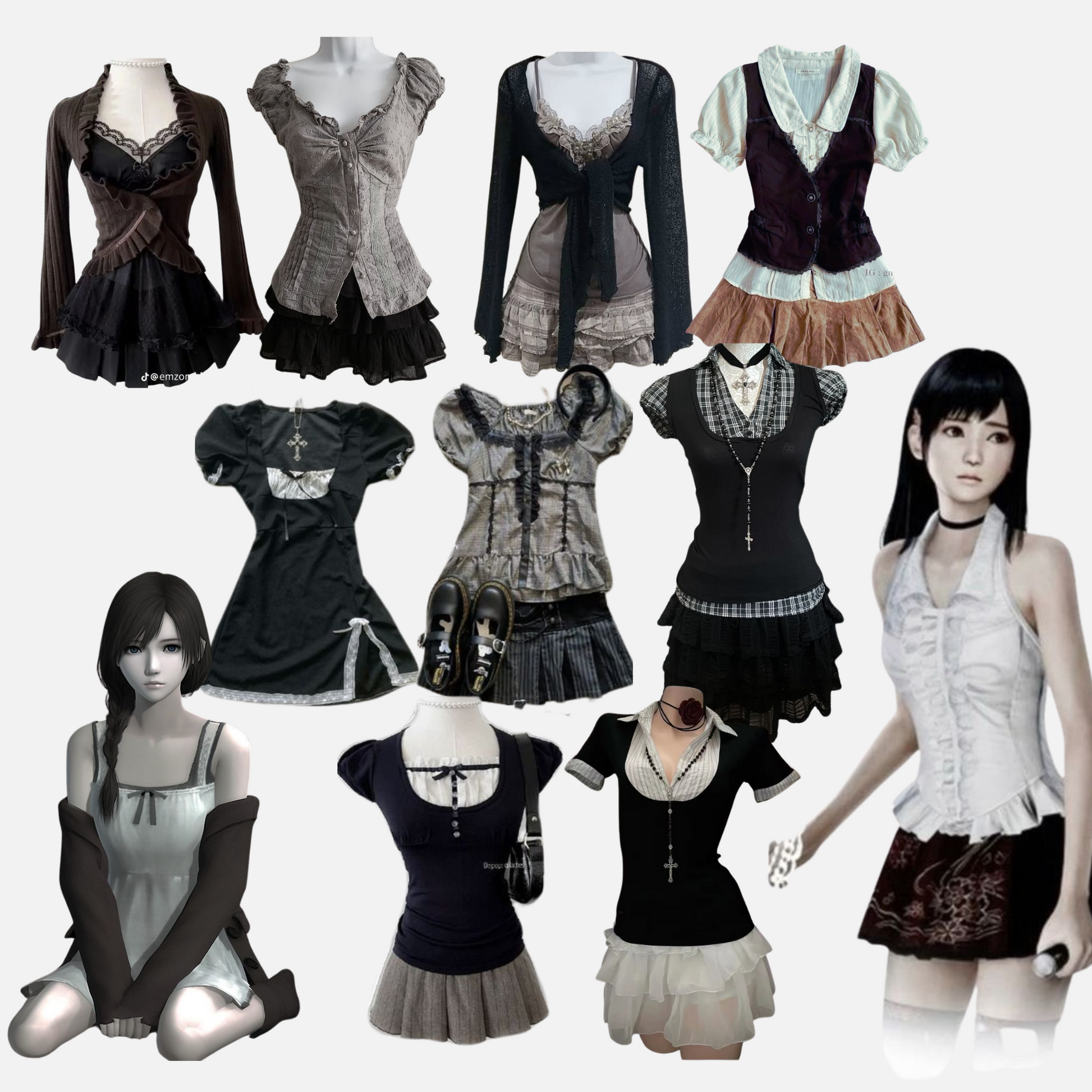 Horror Protagonist Mystery Style Bundle image 2